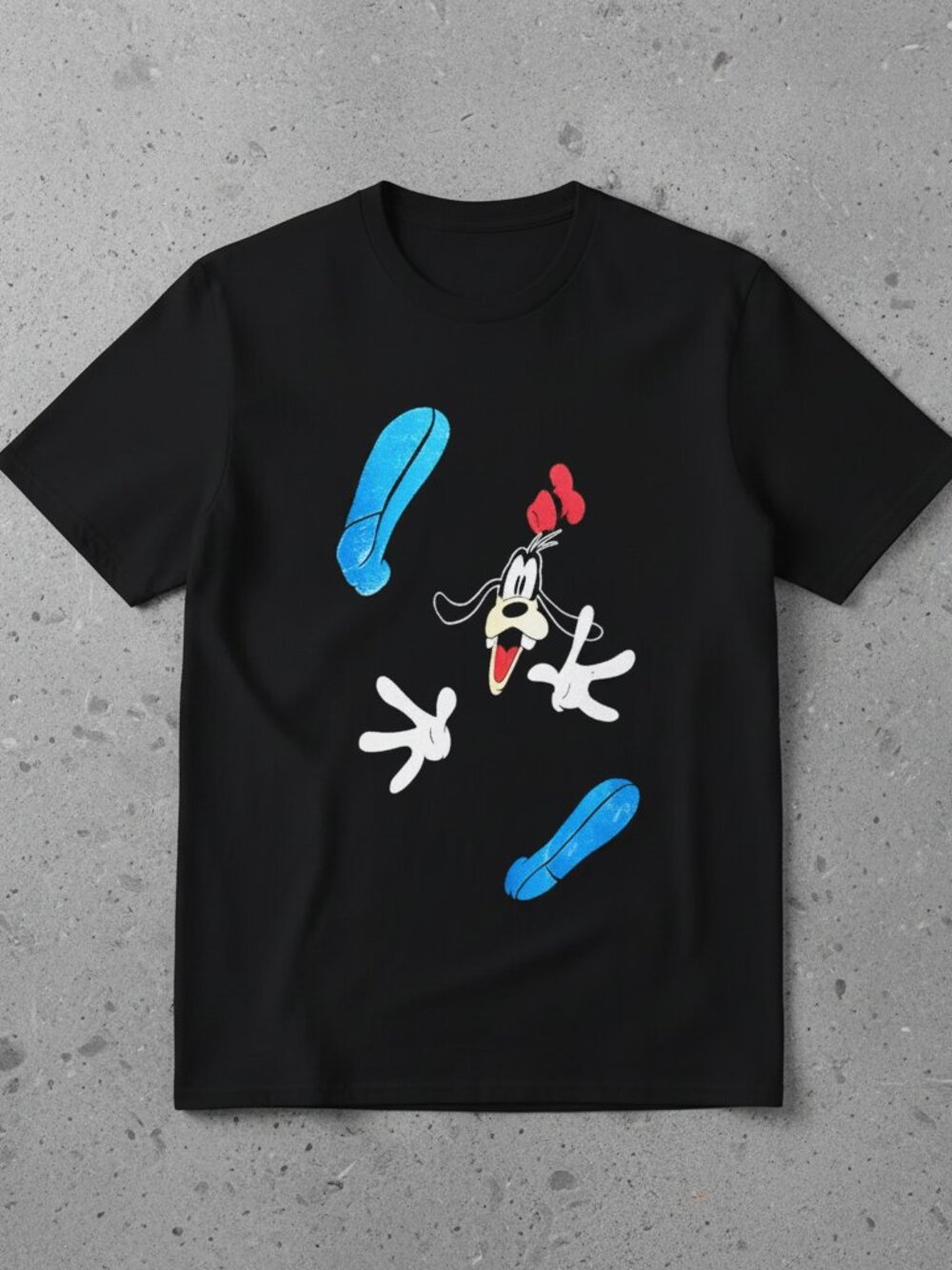 Vintage Goofy Inspired Graphic T-Shirt | Cartoon Character Streetwear Tee